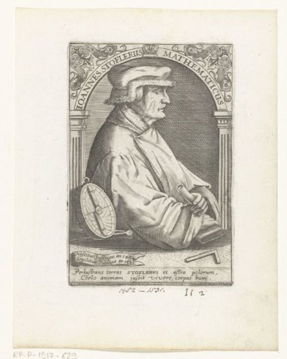 Portrait of Johannes Stöffler