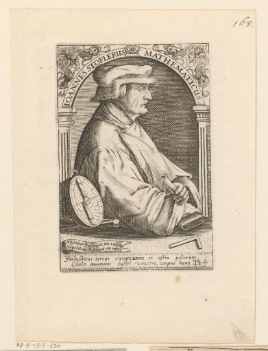 Portrait of Johannes Stöffler