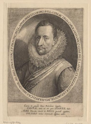 Portrait of Carl Ludwig, Count of Sulz