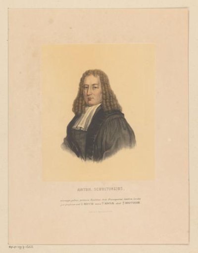 Portrait of Antonius Schultingh