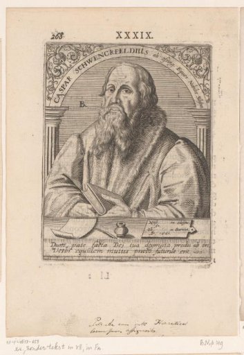 Portrait of Caspar Schwenckfeld