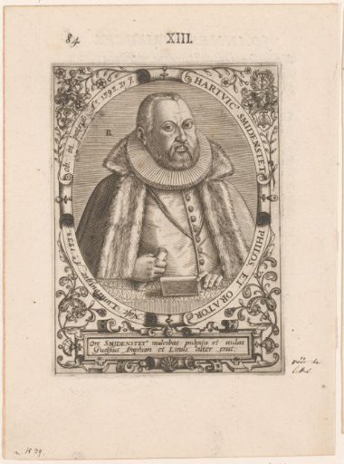 Portrait of Hartvicus Smidenstet