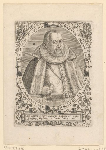 Portrait of Hartvicus Smidenstedt
