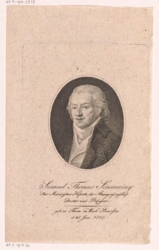 Portrait of Samuel Thomas Sömmering