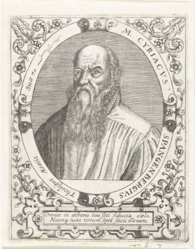 Portrait of Cyriacus Spangenberg