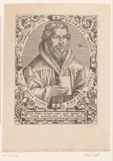 Portrait of Georg Major