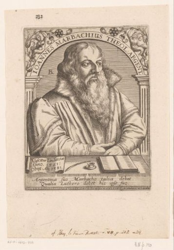 Portrait of Johann Marbach
