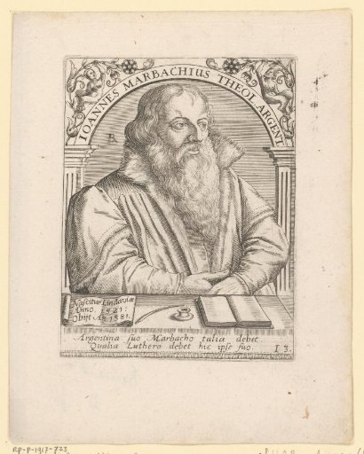 Portrait of Johann Marbach