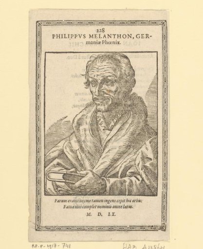 Portrait of Philipp Melanchthon