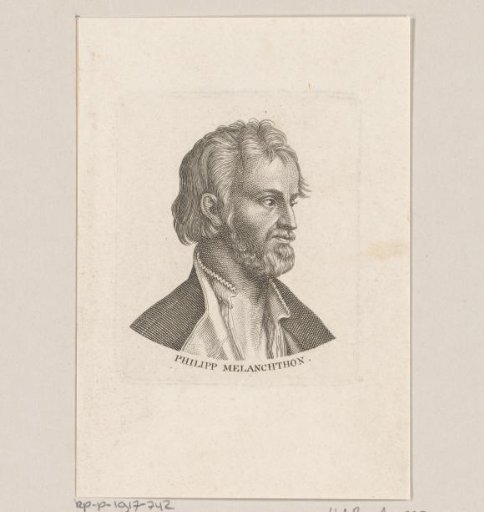 Portrait of Philipp Melanchthon