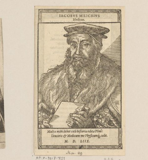 Portrait of Jacob Milich