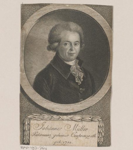 Portrait of Johannes von Müller