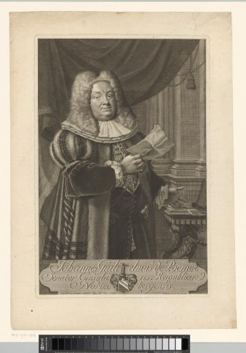 Portrait of Johann Wilhelm Poemer