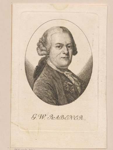 Portrait of Gottlieb Wilhelm Rabemar