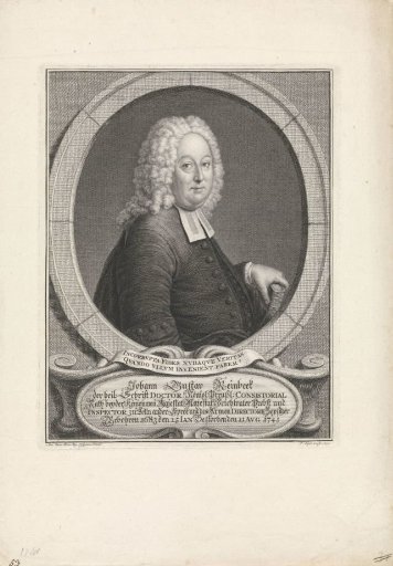 Portrait of Johann Gustav Reinbeek