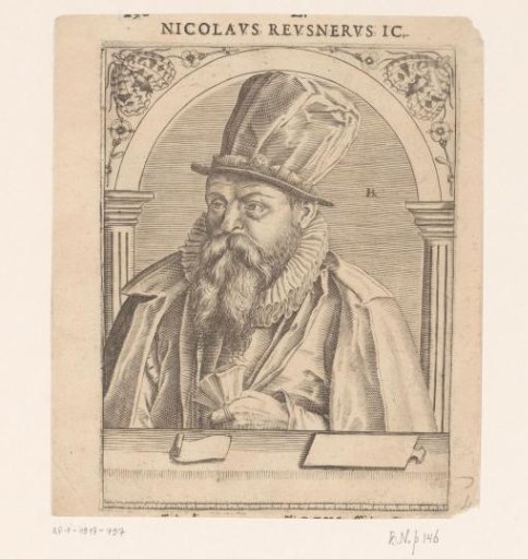 Portrait of Nicolaus Reusner