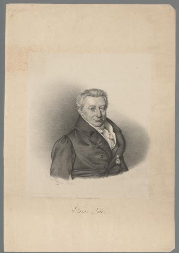 Portrait of Franz Diez