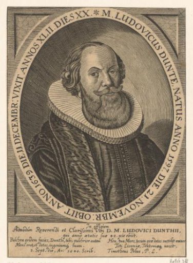 Portrait of Ludovicus Dunte at the Age of 42