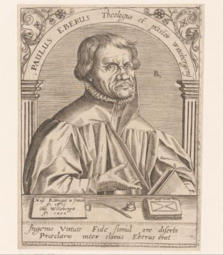 Portrait of Paul Eber