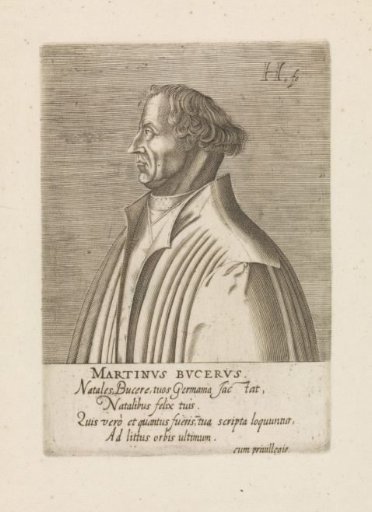 Portrait of Martinus Bucer