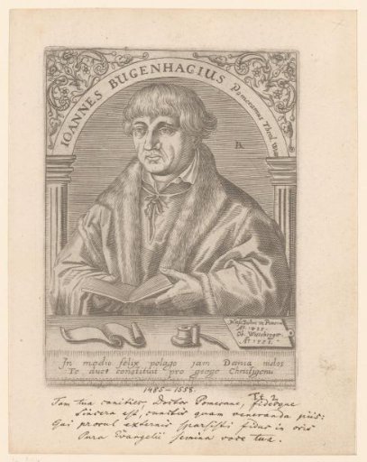 Portrait of Johannes Bugenhagen