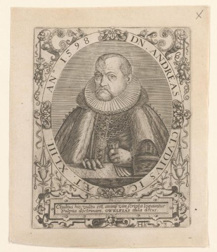 Portrait of Andreas Cludius
