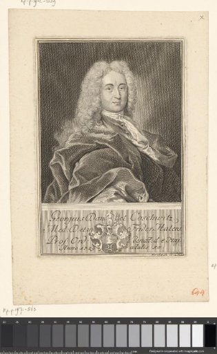 Portrait of Georg Daniel Coschwitz