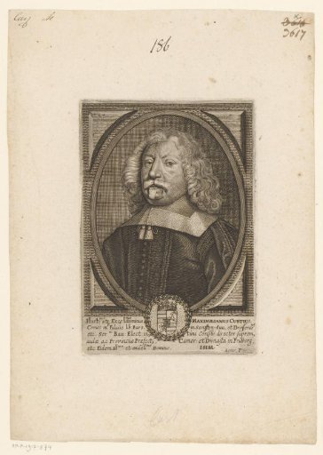 Portrait of Maximilian Kurtz von Senftenau