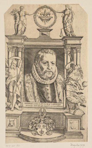 Portrait of Andreas Gaill at the age of 55