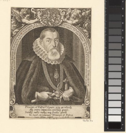Portrait of Justus von Gebhard