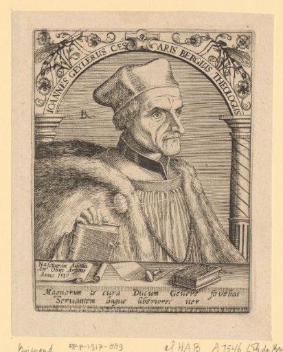 Portrait of Johann Geiler