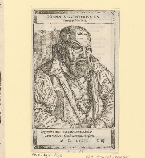 Portrait of Johann Winter von Andernach