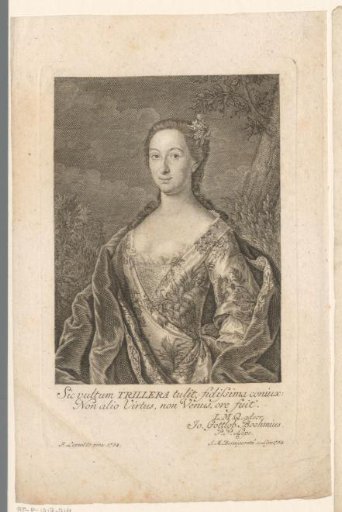 Portrait of Henriette Triller