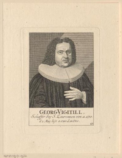 Portrait of Georg Vigitill