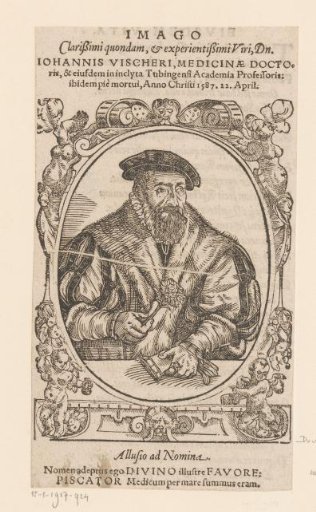 Portrait of Johannes Vischer