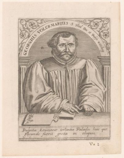 Portrait of Johann Georg Volkmar
