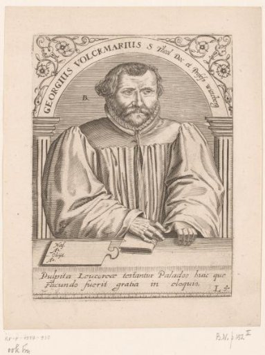 Portrait of Johann Georg Volkmar