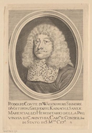 Portrait of Rudolf, Count of Wagensperg