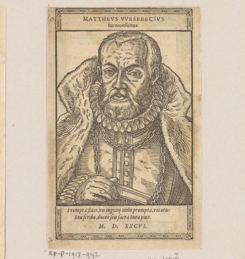 Portrait of Matthias Wesenbeck
