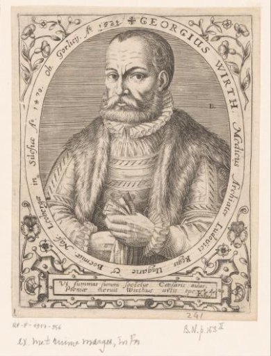 Portrait of Georgius Wirth