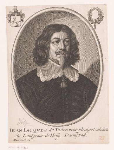 Portrait of Johann Jacob Wolf