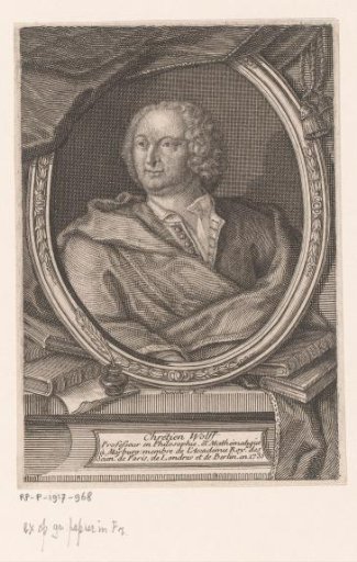 Portrait of Christian Wolff