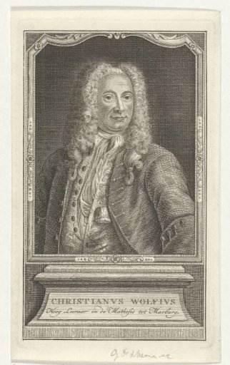 Portrait of Christian Wolff