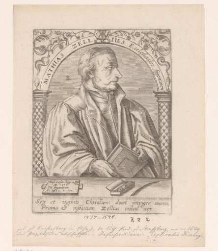 Portrait of Matthäus Zell