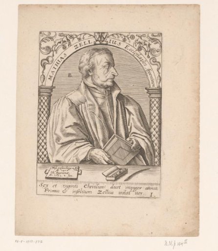 Portrait of Matthäus Zell