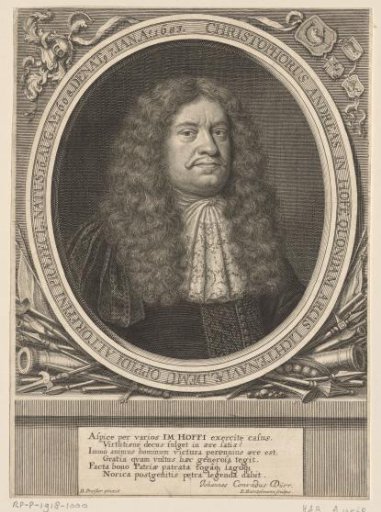 Portrait of Christoph Andreas Imhoff I