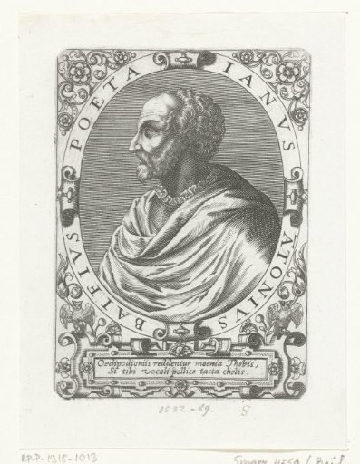 Portrait of Jean Antoine de Baïf