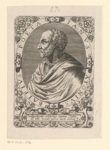Portrait of Jean Antoine de Baïf