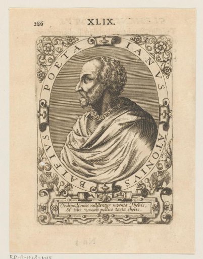 Portrait of Jean Antoine de Baif