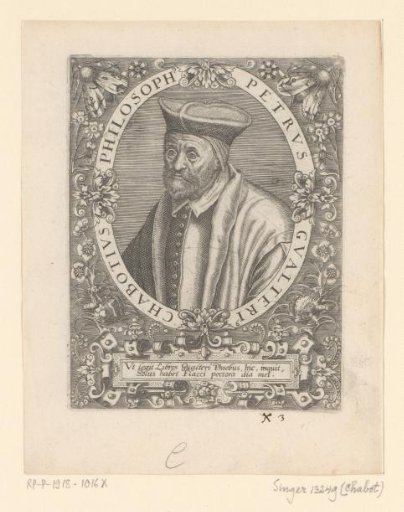Portrait of Pierre Gautier Chabot
